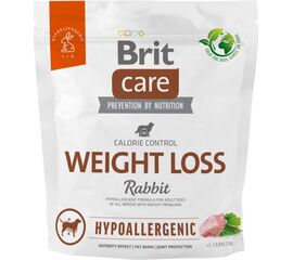 BRIT CARE HYPOALLERGENIC ADULT WEIGHT LOSS RABBIT - DRY DOG FOOD - 1 KG