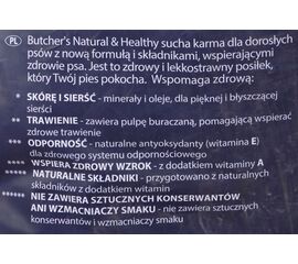 BUTCHER'S NATURAL&HEALTHY DRY DOG FOOD BEEF 10 KG