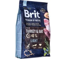 BRIT PREMIUM BY NATURE LIGHT - DRY DOG FOOD - 3 KG