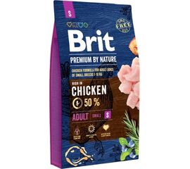 BRIT PREMIUM BY NATURE ADULT S - DRY DOG FOOD - 8KG