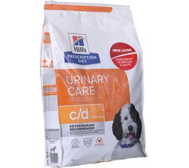 HILL'S PRESCRIPTION DIET URINARY CARE CANINE C/D MULTICARE DRY DOG FOOD CHICKEN 4 KG
