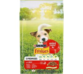 PURINA NESTLE FRISKIES MINI MENU BEEF WITH VEGETABLES - DRY DOG FOOD - 1.5 KG