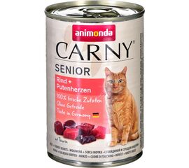 ANIMONDA CARNY SENIOR BEEF AND TURKEY HEARTS 400 G