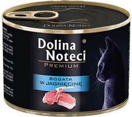 DOLINA NOTECI PREMIUM RICH IN LAMB - NOURRITURE HUMIDE POUR CHATS - 185G