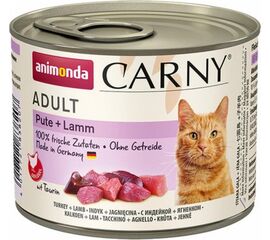 ANIMONDA CAT CARNY ADULT TURKEY WITH LAMB - WET CAT FOOD - 200G