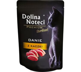 DOLINA NOTECI PREMIUM STERILISED DUCK DISH - WET FOOD FOR STERILIZED CATS - 85G