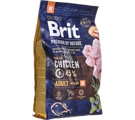 BRIT PREMIUM BY NATURE ADULT M  - DRY DOG FOOD - 3KG