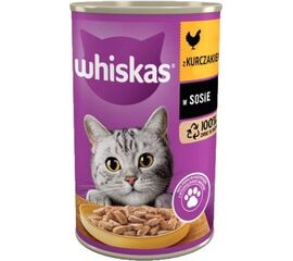 WHISKAS CHICKEN IN SAUCE - WET CAT FOOD - 400G