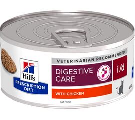 HILL'S HILL"S PRESCRIPTION DIET DIGESTIVE CARE I/D FELINE WITH CHICKEN - WET CAT FOOD - 156 G