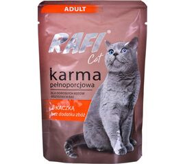 DOLINA NOTECI RAFI CAT ADULT WITH DUCK - WET CAT FOOD - 100G