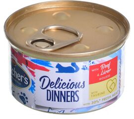 BUTCHER'S CLASSIC DELICIOUS DINNERS BEEF WITH LIVER