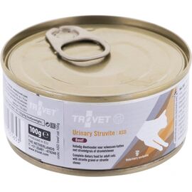 TROVET ASD URINARY STRUVITE WITH BEEF - WET CAT FOOD - 100 G
