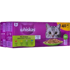 WHISKAS MIX FAVOURITES IN JELLY - WET CAT FOOD - 40X85 G