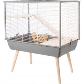 ZOLUX CAGE NEO MUKI LARGE RODENTS H58, GRAY COLOR
