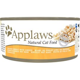 APPLAWS NATURAL CAT FOOD CHICKEN WITH CHEESE - WET CAT FOOD - 70G