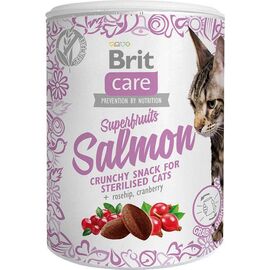 BRIT CARE SUPERFRUITS SALMON - CAT TREATS - 100 G