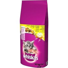 WHISKAS JUNIOR WITH CHICKEN - DRY CAT FOOD - 14KG