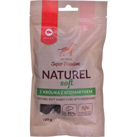 MACED SUPER PREMIUM NATUREL SOFT RABBIT WITH ROSEMARY - DOG TREAT - 100G