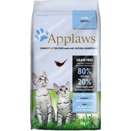 APPLAWS 5060122491419 CATS DRY FOOD 2 KG KITTEN CHICKEN