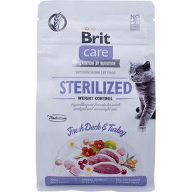 BRIT CARE GRAIN-FREE STERILIZED WEIGHT CONTROL  - DRY CAT FOOD - 400 G