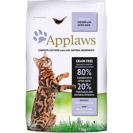 APPLAWS 5060333435653 CATS DRY FOOD 7.5 KG ADULT CHICKEN