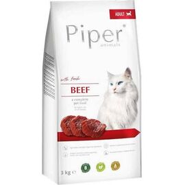DOLINA NOTECI PIPER ANIMALS WITH BEEF - DRY CAT FOOD - 3 KG