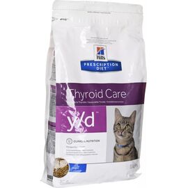 HILL'S PRESCRIPTION DIET FELINE Y/D DRY CAT FOOD 1,5 KG