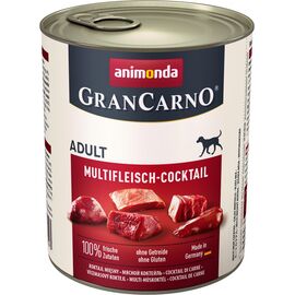ANIMONDA GRANCARNO MULTI MEAT COCKTAIL BEEF, CHICKEN, GAME, HEART, TURKEY ADULT 800 G