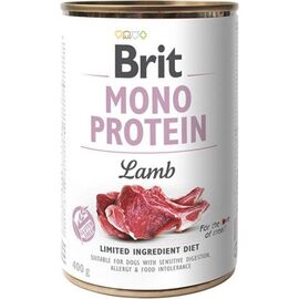 BRIT MONO PROTEIN WET DOG FOOD LAMB 400 G