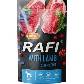 DOLINA NOTECI RAFI LAMB, BLUEBERRY, CRANBERRY - WET DOG FOOD - 500G