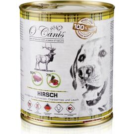 O'CANIS CANNED DOG FOOD- WET FOOD- DEER WITH BUCKWHEAT- 800 G