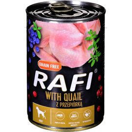 DOLINA NOTECI RAFI WITH QUAIL - WET DOG FOOD - 400G