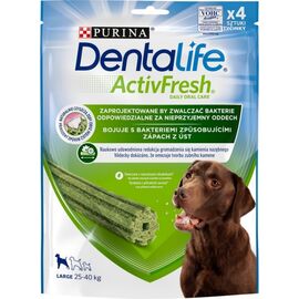 PURINA NESTLE PURINA DENTALIFE ACTIVE FRESH LARGE - DENTAL SNACK FOR DOGS - 142G