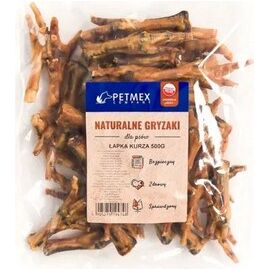 PETMEX DOG CHEW CHICKEN PAW 500G