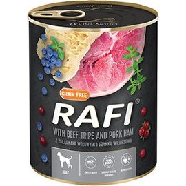 DOLINA NOTECI RAFI DOG WET FOOD WITH BEEF STOMACHS AND HAM - 800G