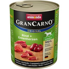 ANIMONDA GRANCARNO ORIGINAL BEEF, DUCK ADULT 800 G