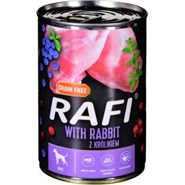 DOLINA NOTECI RAFI RABBIT, BLUEBERRY, CRANBERRY - WET DOG FOOD 400 G