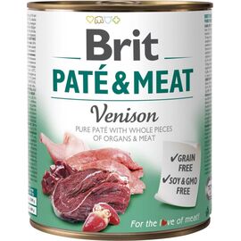 BRIT PATÉ & MEAT WITH VENISON - 800G