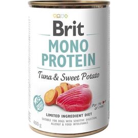 BRIT WET DOG FOOD BRIT MONO PROTEIN TUNA WITH SWEET POTATO 400 G