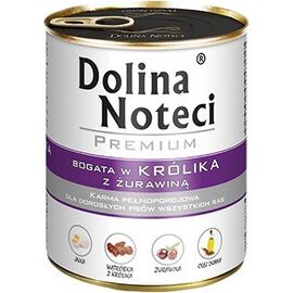 DOLINA NOTECI 5902921300052 DOGS MOIST FOOD BEEF, CRANBERRY, PORK, RABBIT ADULT 800 G