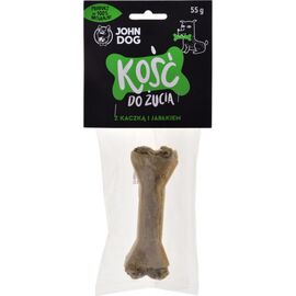JOHN DOG CHEWING BONE WITH DUCK AND APPLE - DOG CHEW - 12 CM