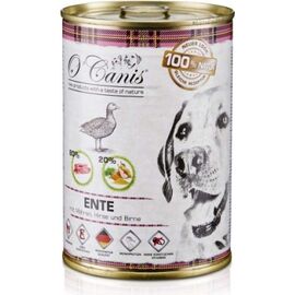 O'CANIS CANNED DOG FOOD- WET FOOD- DUCK, MILLET AND CARROTS - 400 G