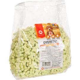 MACED CIASTKA MIĘTOWE KOSTECZKI - PRZYSMAK DLA PSA - 1KG