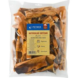 PETMEX DOG CHEW PETMEX BEEF SKIN 15CM 1000G