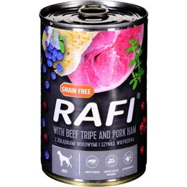 DOLINA NOTECI RAFI BEEF STOMACHS WITH HAM - WET DOG FOOD - 400G
