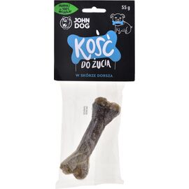 JOHN DOG CHEWING BONE WITH COD - DOG CHEW - 12 CM