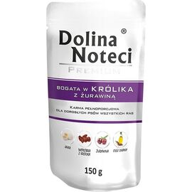 DOLINA NOTECI 5902921300748 DOGS MOIST FOOD RABBIT ADULT 150 G