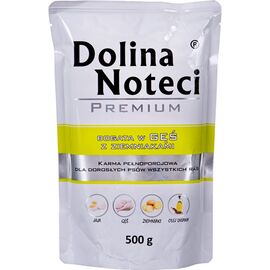 DOLINA NOTECI PREMIUM RICH IN GOOSE WITH POTATOES - WET DOG FOOD - 500G