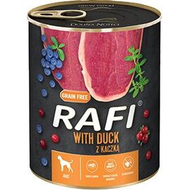 DOLINA NOTECI RAFI DOG WET FOOD WITH DUCK, BLUEBERRIES AND CRANBERRIES - 800G