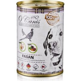 O'CANIS CANNED-WET DOG FOOD- PHEASANT WITH CARROTS- 400 G